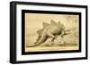 Stegosaurus Ungulatus-Joseph Smit-Framed Art Print
