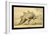 Stegosaurus Ungulatus-Joseph Smit-Framed Art Print
