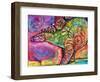 Stegosaurus-Dean Russo-Framed Giclee Print