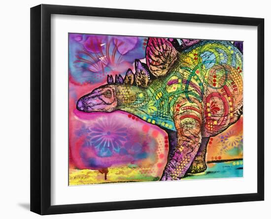 Stegosaurus-Dean Russo-Framed Giclee Print