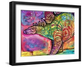 Stegosaurus-Dean Russo-Framed Giclee Print