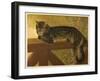 Steinlen Cat-null-Framed Giclee Print