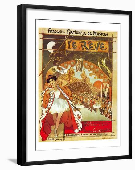 Steinlen Gastinel Ballet Reve-null-Framed Art Print