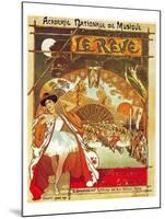 Steinlen Gastinel Ballet Reve-null-Mounted Art Print