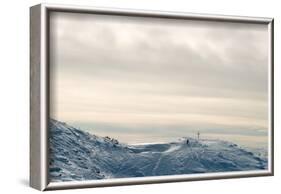 Steinplatte (mountain) near Reit im Winkl, Chiemgau-Christine Meder stage-art.de-Framed Photographic Print