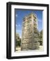 Stela A Dating From 731 AD, Copan Archaeological Park, UNESCO World Heritage Site, Honduras-Richard Maschmeyer-Framed Photographic Print