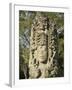 Stela A Dating From 731 AD, Copan Archaeological Park, UNESCO World Heritage Site, Honduras-null-Framed Photographic Print