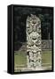 Stela a Dedicated to King Uaxaclajuun Ub'Aah K'Awiil-null-Framed Stretched Canvas