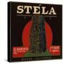 Stela Brand - Rivera, California - Citrus Crate Label-Lantern Press-Stretched Canvas