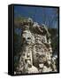 Stela D Dating From 736 Ad, Copan Archaeological Park, UNESCO World Heritage Site, Honduras-null-Framed Stretched Canvas