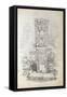Stela P at Copan, Honduras-Frederick Catherwood-Framed Stretched Canvas