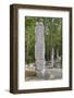 Stelae in Front of Structure 1, Calakmul Mayan Archaeological Site, Campeche, Mexico, North America-Richard Maschmeyer-Framed Photographic Print