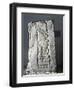 Stele 13 with Glyphs, Calendar and Dating System, Mexico, Zapotec Civilization, 6th-5th Century BC-null-Framed Giclee Print