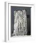 Stele 13 with Glyphs, Calendar and Dating System, Mexico, Zapotec Civilization, 6th-5th Century BC-null-Framed Giclee Print