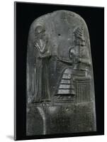 Stèle du Code de lois de Hammurabi-null-Mounted Giclee Print