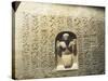 Stele of Royal Son Imiuret, in Honor of Sun God Ra, from Heliopolis-null-Stretched Canvas
