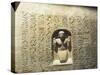 Stele of Royal Son Imiuret, in Honor of Sun God Ra, from Heliopolis-null-Stretched Canvas