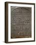 Stele of Sembi, Prison Scribe-null-Framed Giclee Print