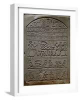 Stele of Sembi, Prison Scribe-null-Framed Giclee Print