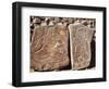Stele of the Dancers, Mexico, Zapotec Civilization-null-Framed Giclee Print