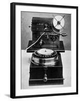 Steljes Type-Printing Telegraph Recorder-null-Framed Photographic Print