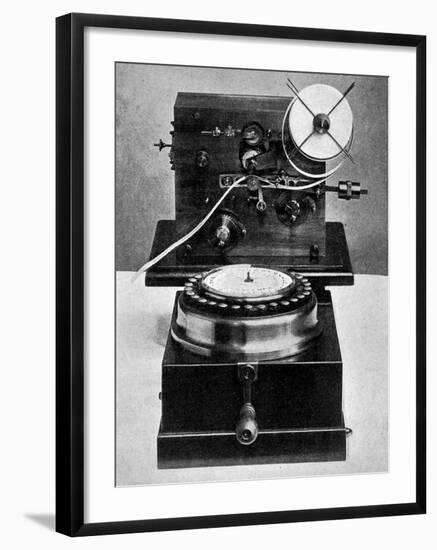 Steljes Type-Printing Telegraph Recorder-null-Framed Photographic Print