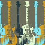 Guitars 5-Stella Bradley-Giclee Print