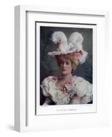 Stella Gastelle, Actress, 1901-W&d Downey-Framed Giclee Print