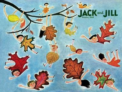 Leaf Kids - Jack and Jill, October 1945