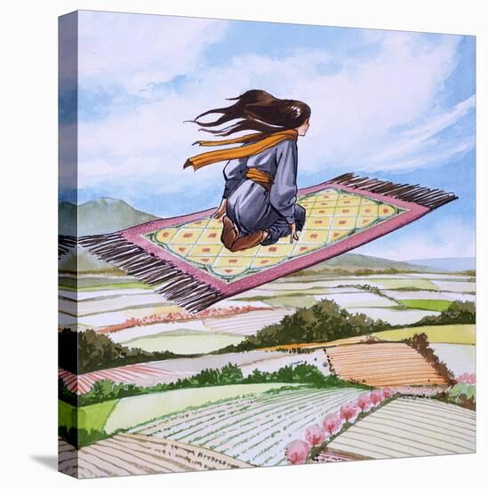 Stella's Magic Carpet-Nadir Quinto-Stretched Canvas