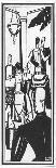 Social, Nightclub 1927-Stella Steyn-Framed Stretched Canvas