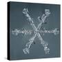 Stellar Dendrite Snowflake-null-Stretched Canvas