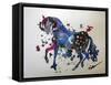 Stellar Horse-Lauren Moss-Framed Stretched Canvas