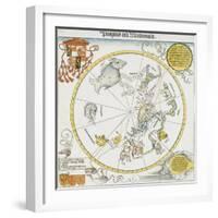 Stellar Map of the Southern Sky, 1515-Albrecht Dürer-Framed Giclee Print