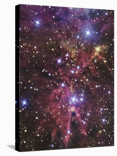 Stellar Nursery Located Towards the Constellation of Monoceros-Stocktrek Images-Stretched Canvas