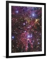 Stellar Nursery Located Towards the Constellation of Monoceros-Stocktrek Images-Framed Photographic Print
