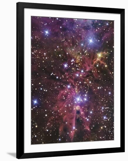 Stellar Nursery Located Towards the Constellation of Monoceros-Stocktrek Images-Framed Photographic Print