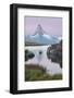 Stellisee, Matterhorn, Zermatt, Valais, Switzerland-Rainer Mirau-Framed Photographic Print