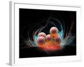 Stem Cell Research, Conceptual Artwork-Laguna Design-Framed Photographic Print