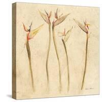 Stems of Bird of Paradise-Cheri Blum-Stretched Canvas