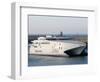 Stena Line 'Sea Lynx' Trimaran, Dieppe Harbour, France-Ian Griffiths-Framed Photographic Print