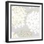 Stencil In Bloom I-Myriam Tebbakha-Framed Giclee Print