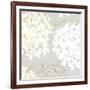 Stencil In Bloom I-Myriam Tebbakha-Framed Giclee Print