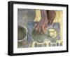 Stencilling onto Cotton, Bogolan Craft Workshop, Segou, Mali, Africa-Bruno Morandi-Framed Photographic Print