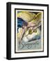 Stenography Depicted as a Gift from the Gods!-null-Framed Art Print