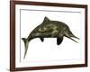 Stenopterygius Was an Icthyosaur from the Jurassic Perio-null-Framed Art Print