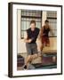 Step Aerobics Class-null-Framed Photographic Print