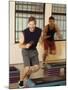 Step Aerobics Class-null-Mounted Photographic Print