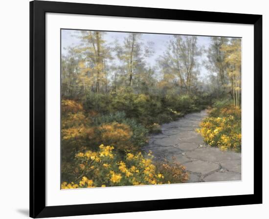 Step into Autumn-Diane Romanello-Framed Art Print