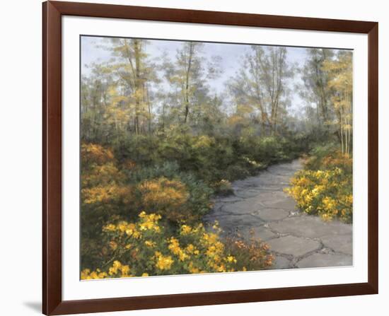 Step into Autumn-Diane Romanello-Framed Art Print